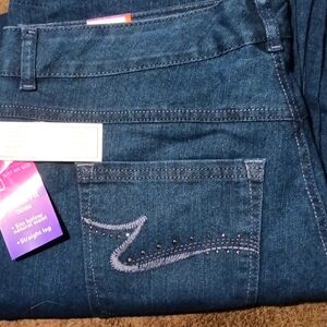 Women's Just My Size/Hanes size 18 Black Straight leg